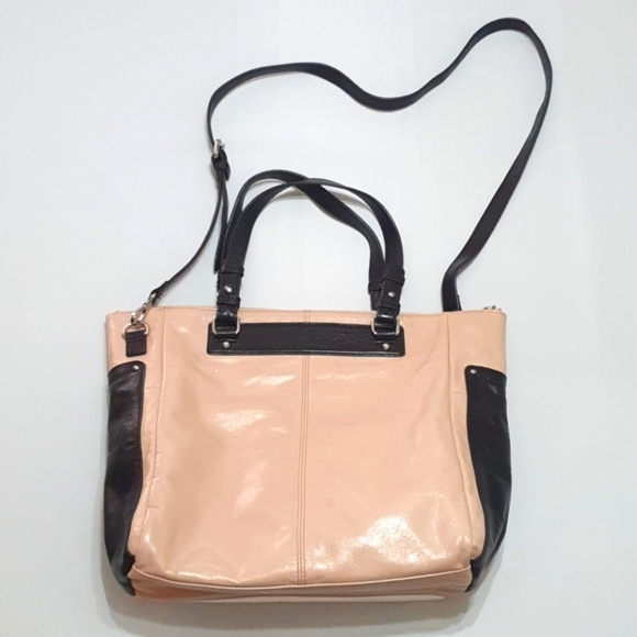 Badgley Mischka three-toned Crossbody shoulder Bag - Picture 9 of 9